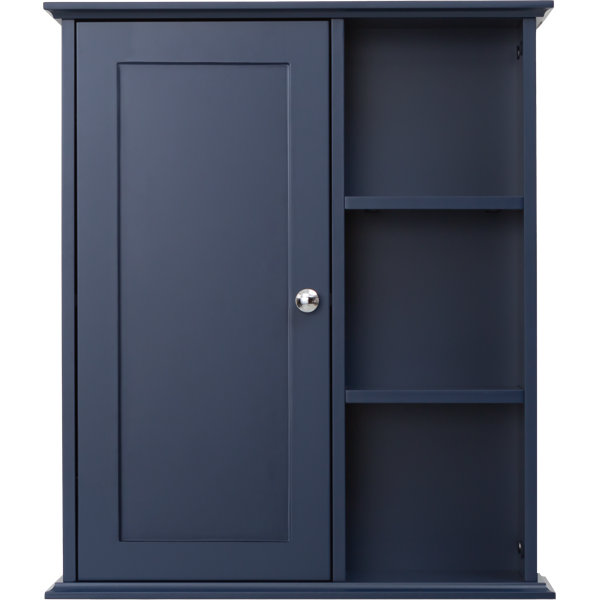 Ebern Designs 23.6" Blue Bathroom Wall Wayfair